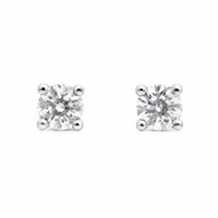 Pendientes Ultima Edizione Mujer Orecchini puntoluce in Plata OAO5623-BIANCO